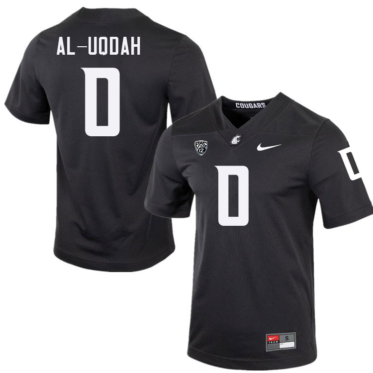 Taariq Al-Uqdah WSU Cougars Jersey.Washington State Cougars #0 Taariq Al-Uqdah Jersey Youth-Alternat